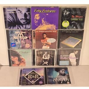 Al Green Teddy Pendergrass Luther Vandross R&B CD Lot of 11